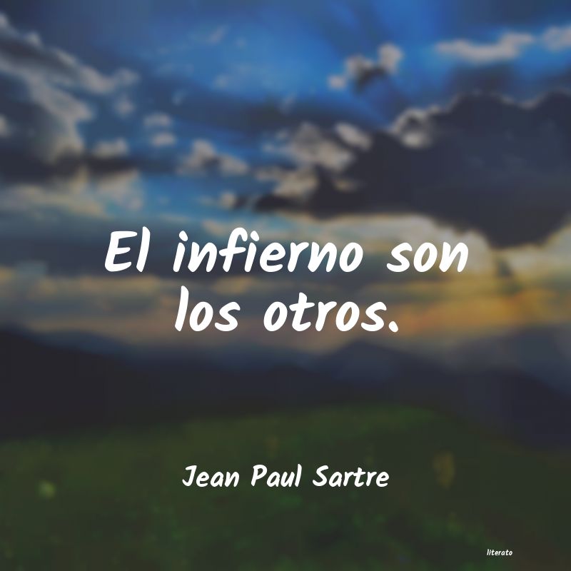 frases de Jean Paul Sartre