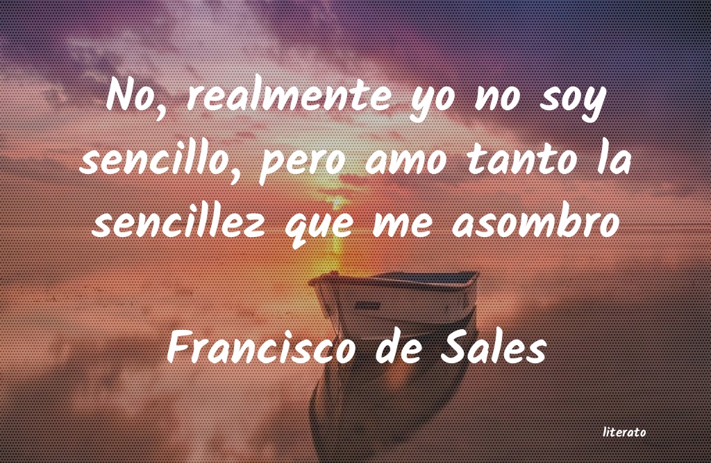 Frases de Francisco de Sales