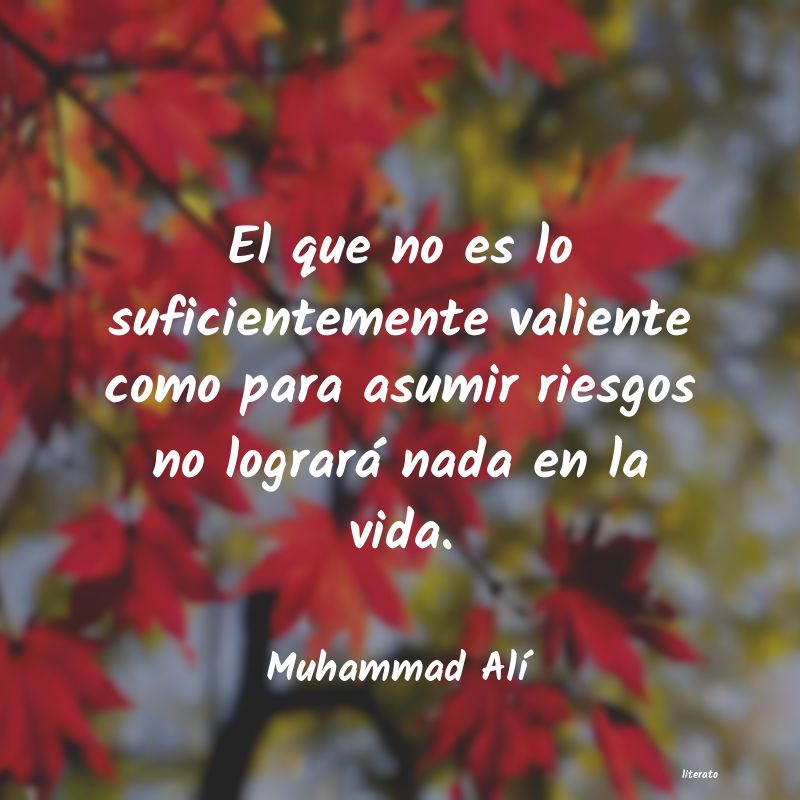 Frases de Muhammad Alí