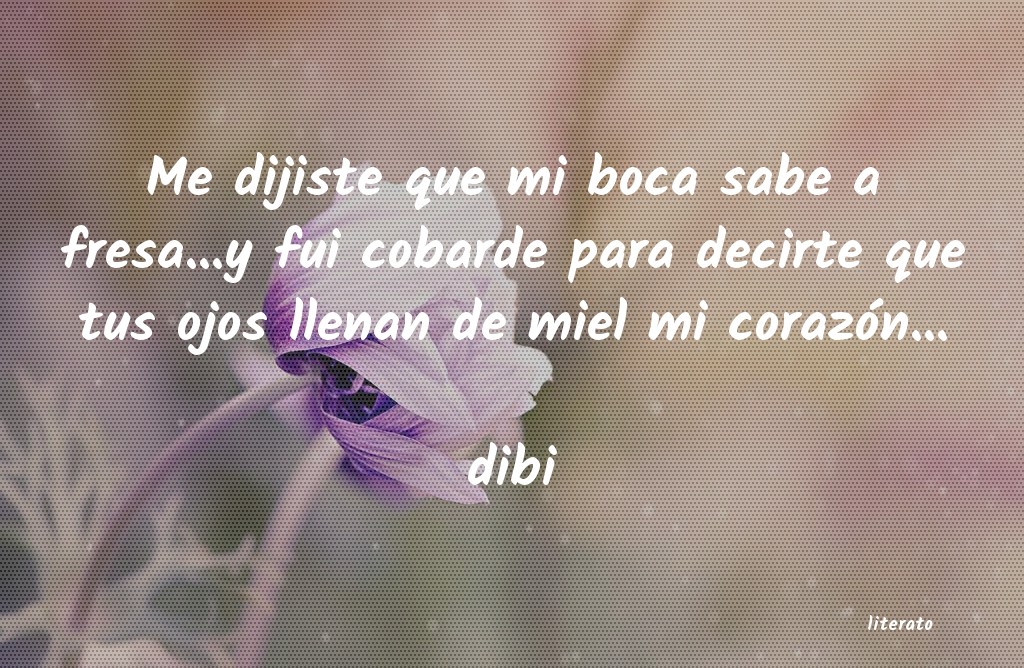 Frases de dibi