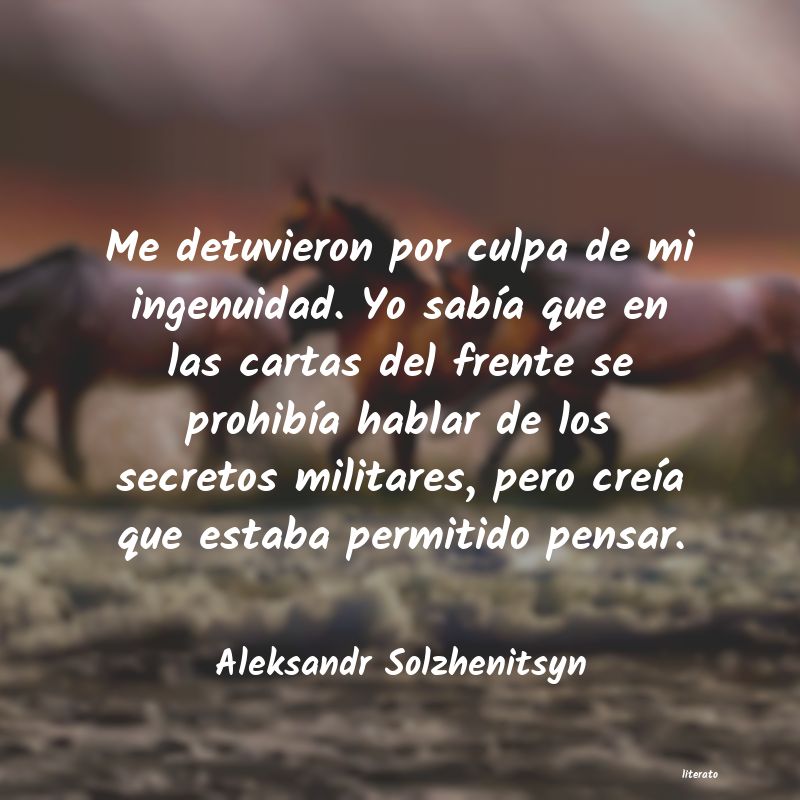 Frases de Aleksandr Solzhenitsyn