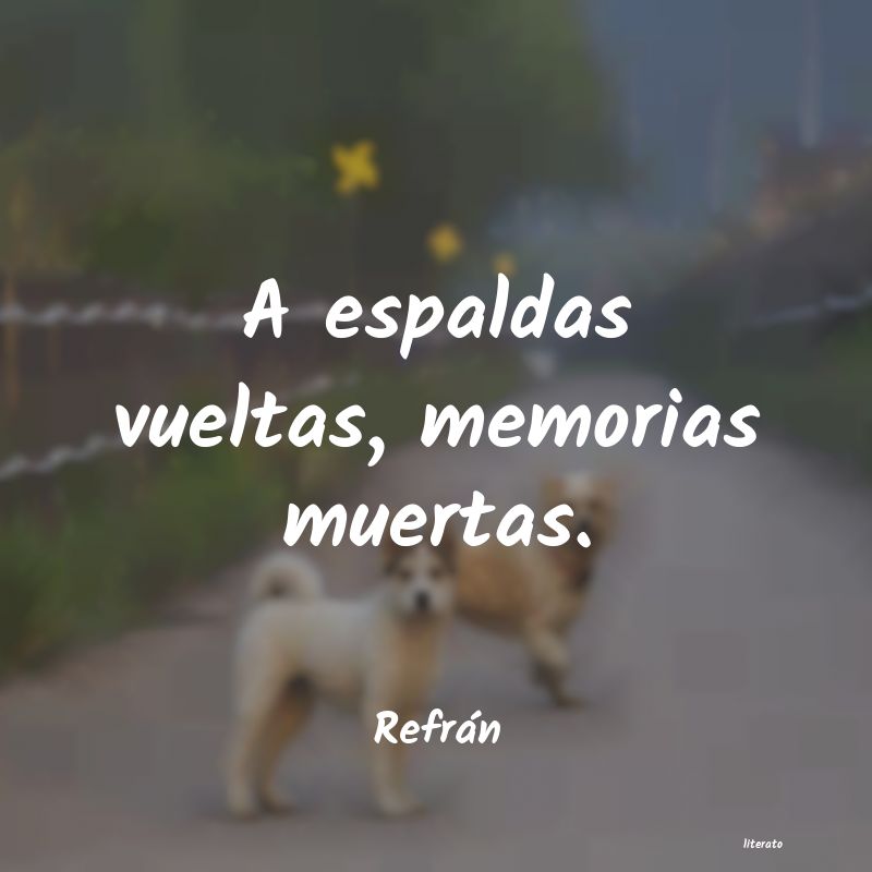 frases de Refrán