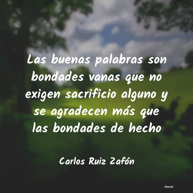 frases de Carlos Ruiz Zafón