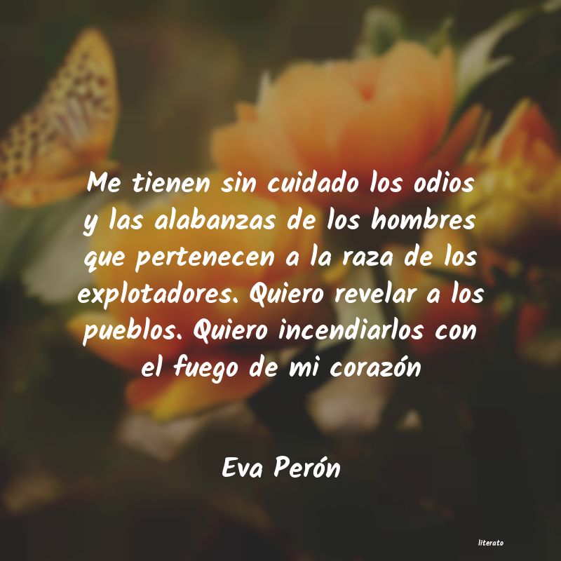 Frases de Eva Perón