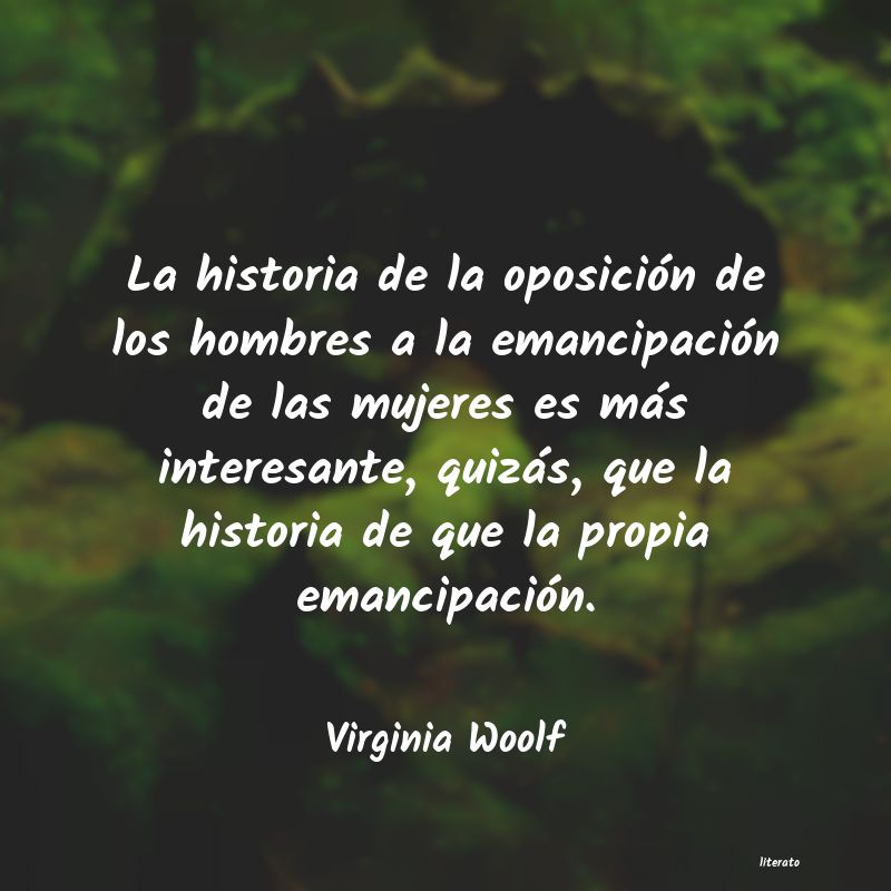 Frases de Virginia Woolf