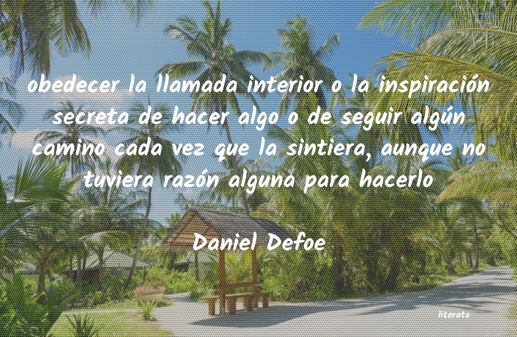 frases de Daniel Defoe