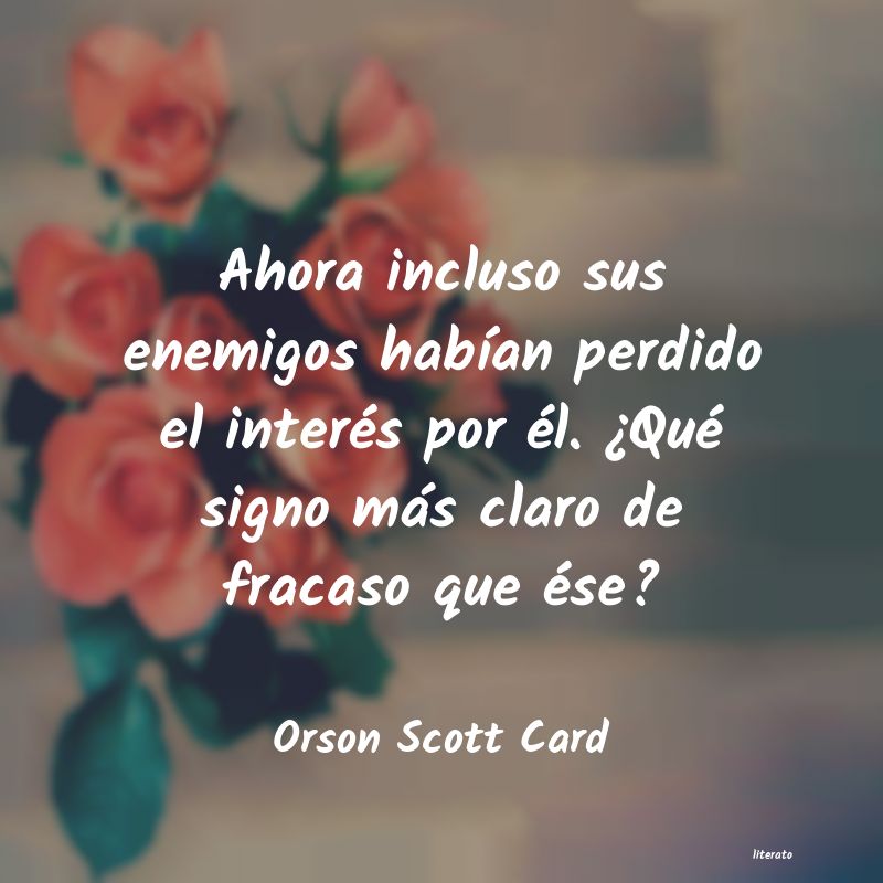 Frases de Orson Scott Card