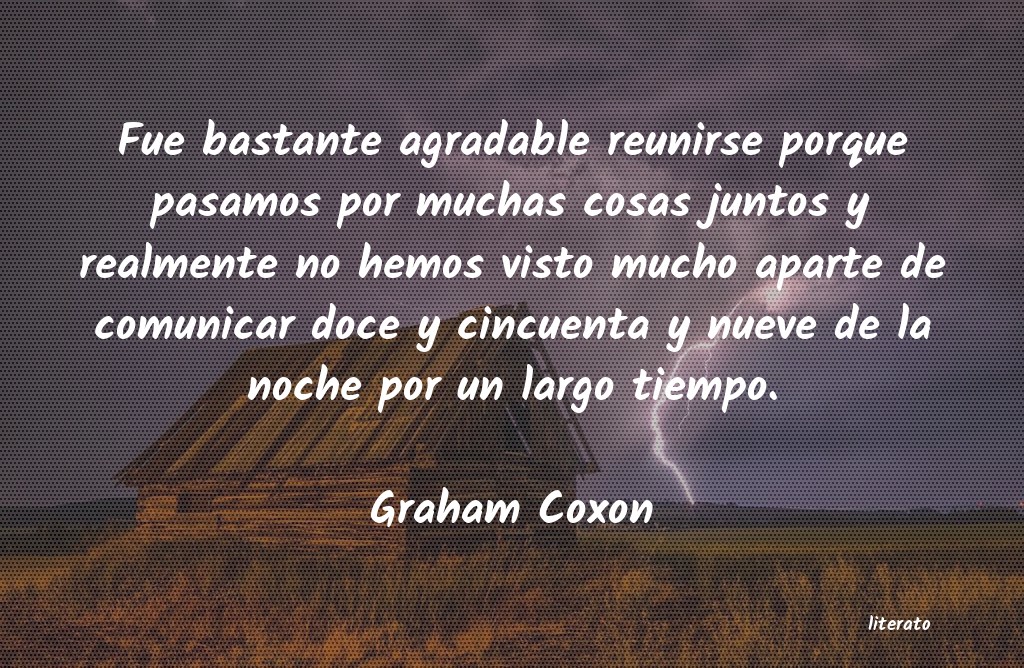 Frases de Graham Coxon