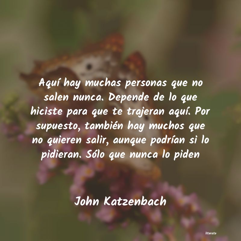 frases de John Katzenbach