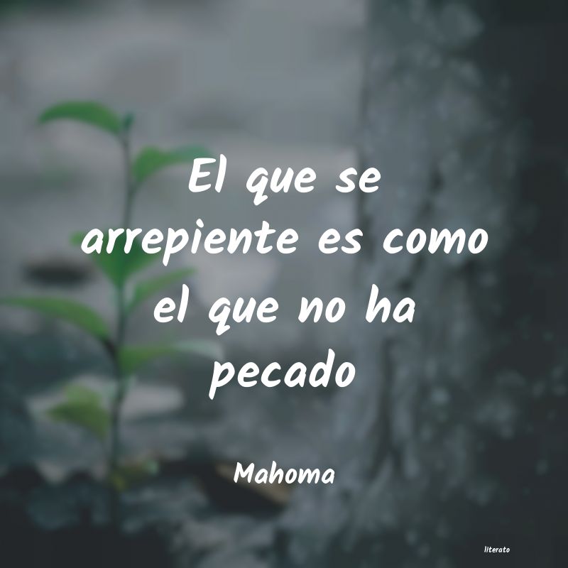 frases de Mahoma