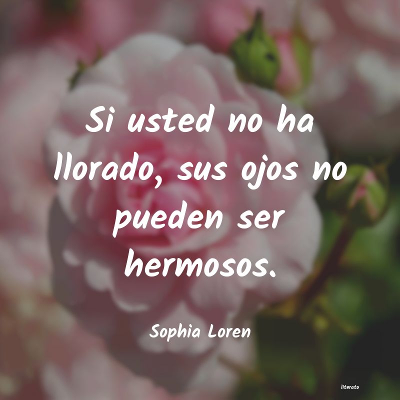 frases de Sophia Loren