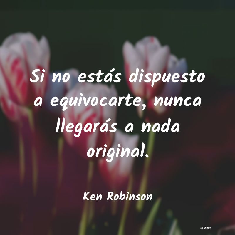 Frases de Ken Robinson