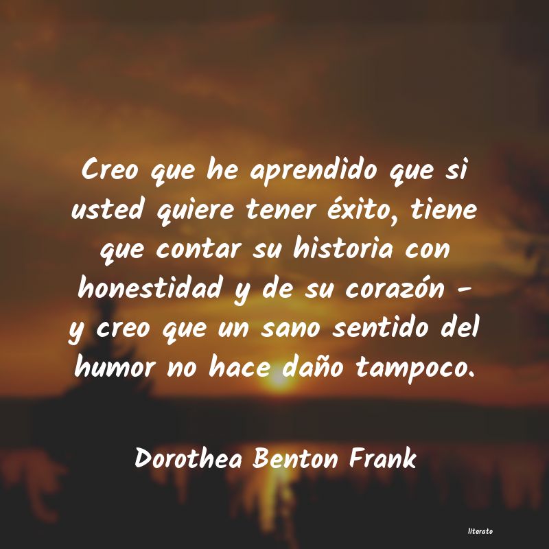 frases de Dorothea Benton Frank