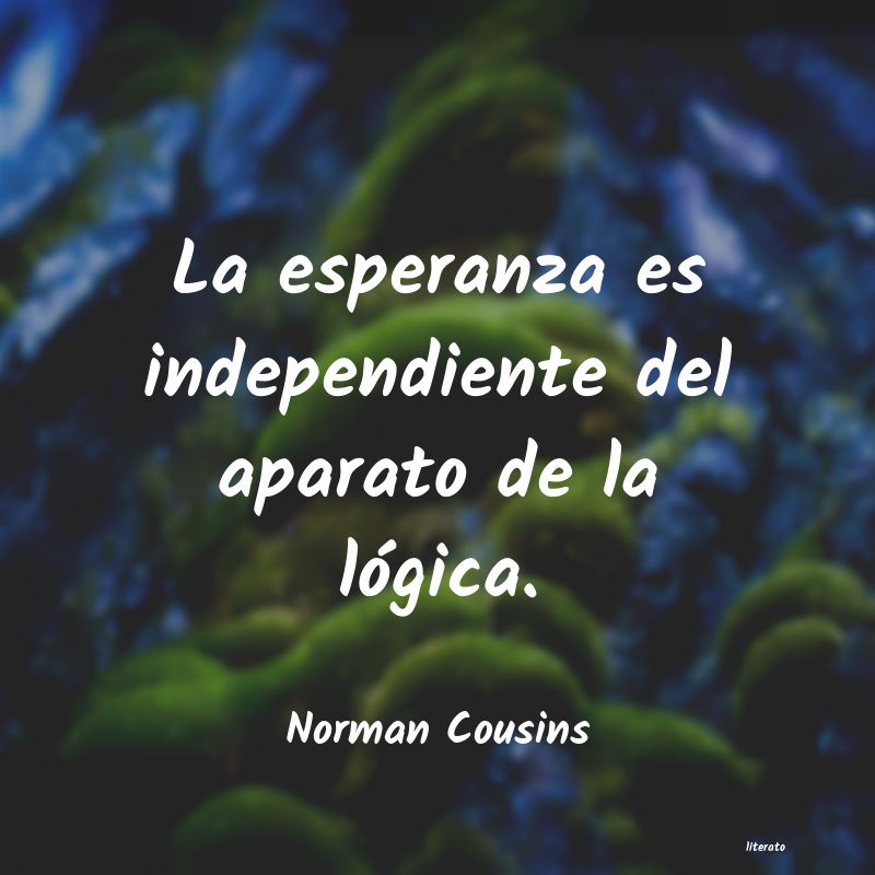 frases de Norman Cousins