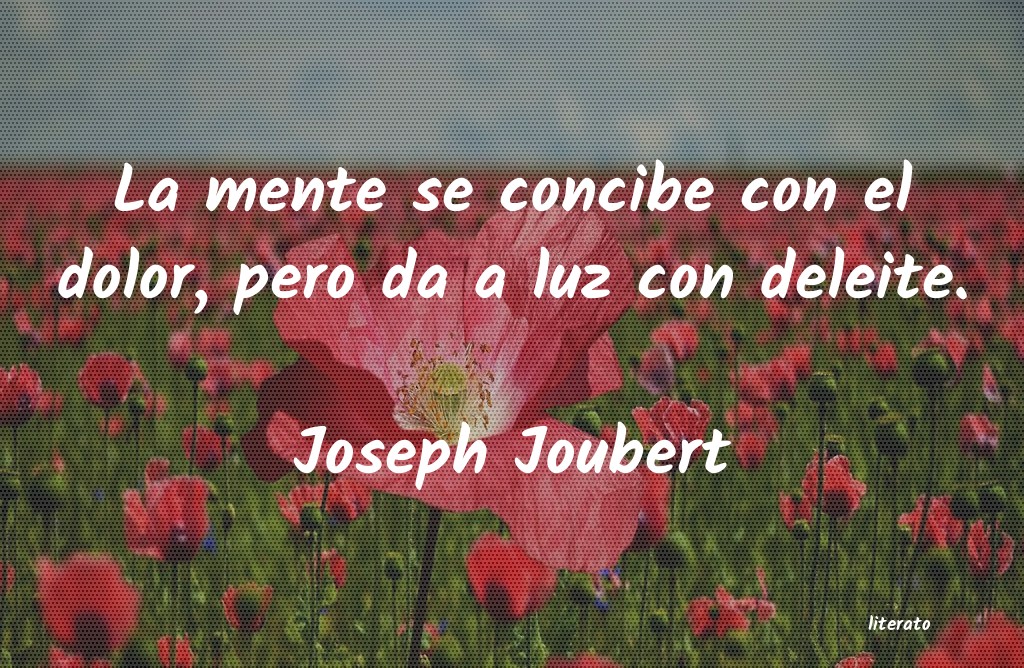 Frases de Joseph Joubert