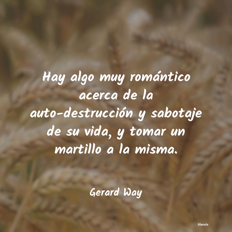 frases de Gerard Way