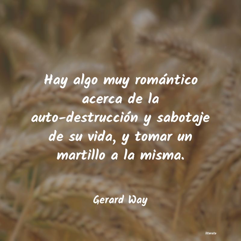 Frases de Gerard Way