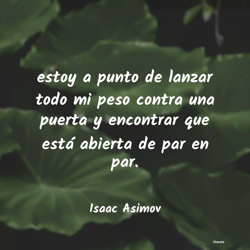 Frases de Isaac Asimov