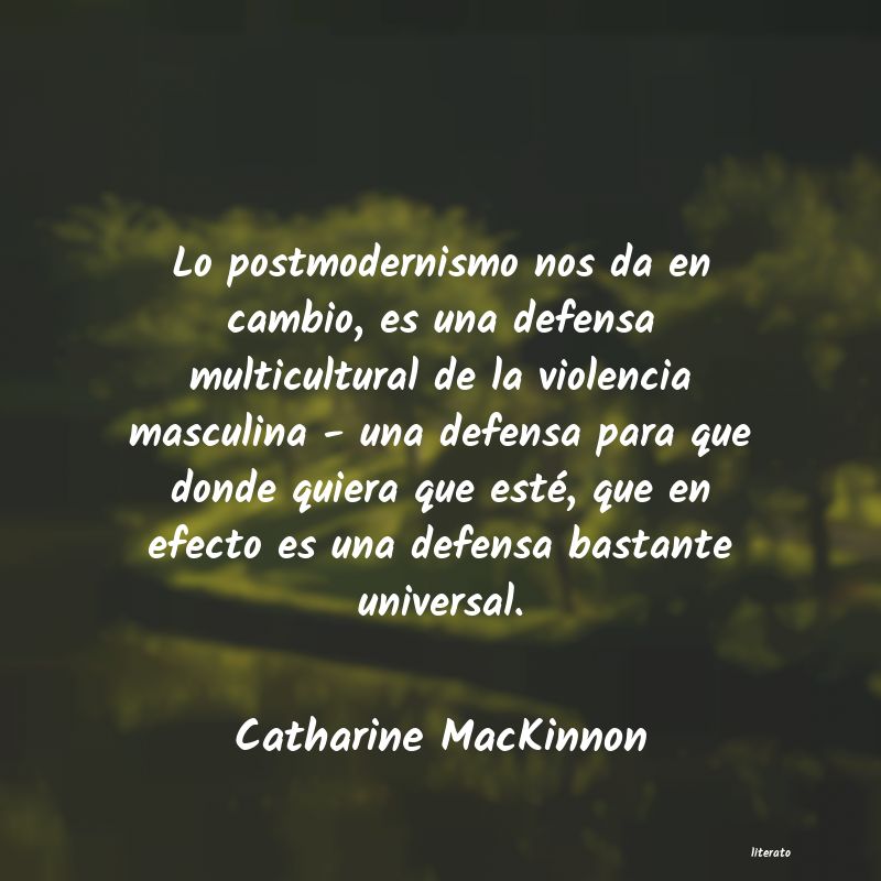 Frases de Catharine MacKinnon