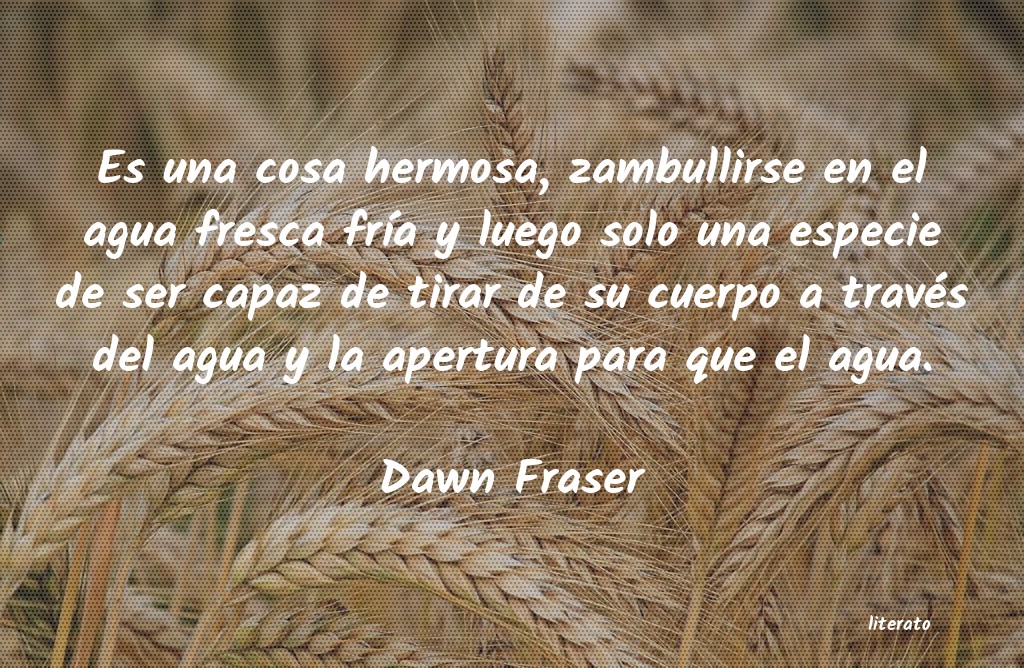 frases de Dawn Fraser