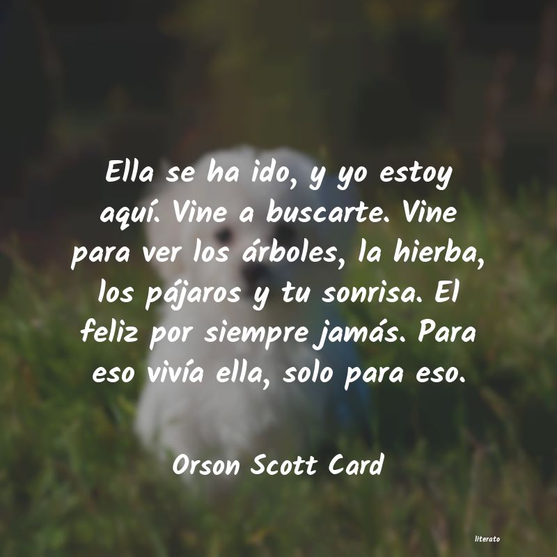 Frases de Orson Scott Card