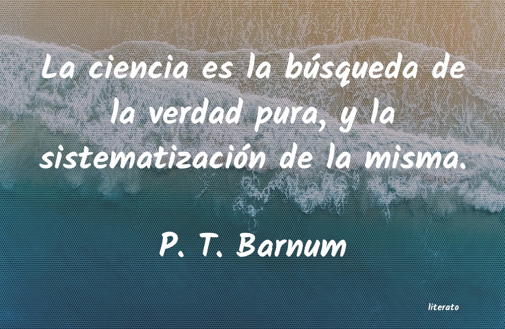 frases de P. T. Barnum