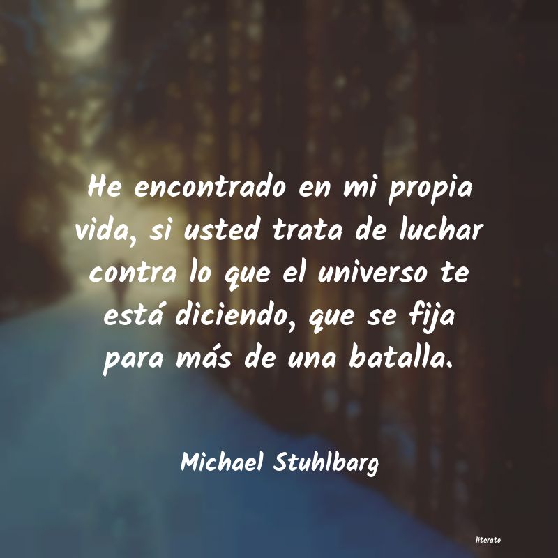 Frases de Michael Stuhlbarg