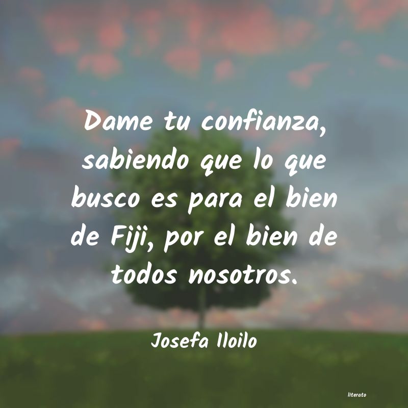Frases de Josefa Iloilo