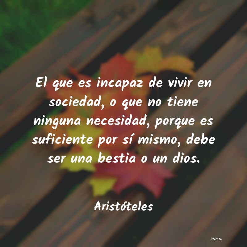 Frases de Aristóteles