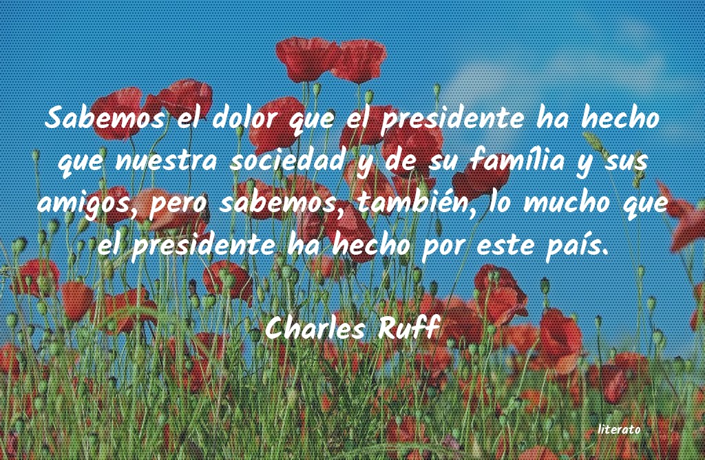 Frases de Charles Ruff