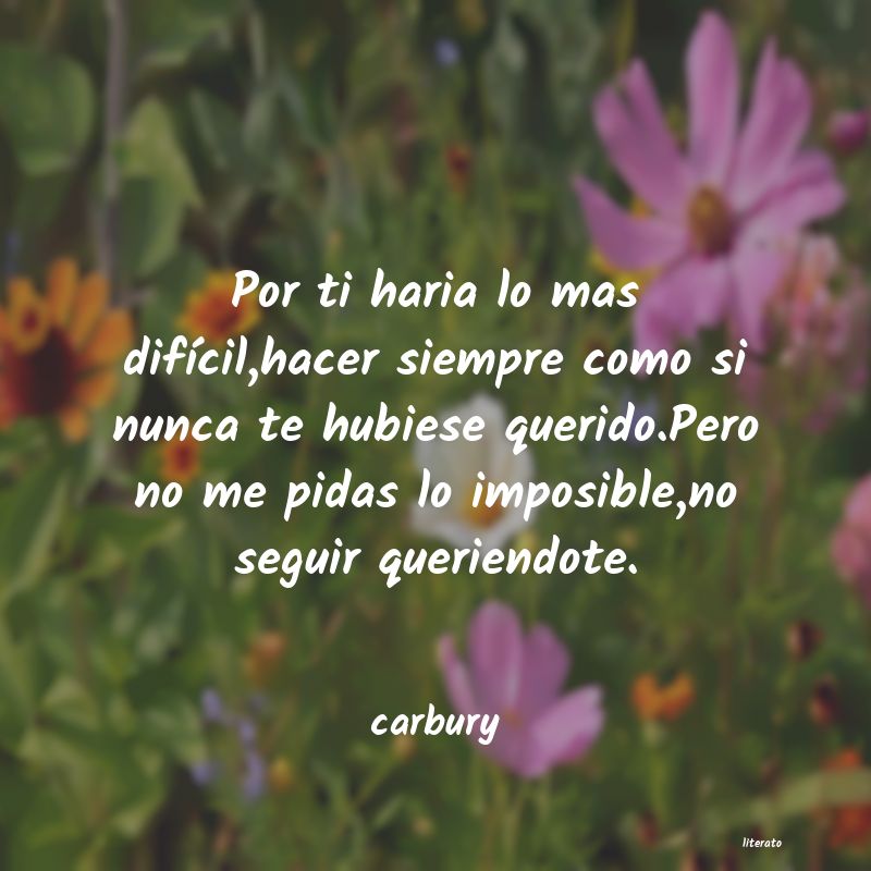 frases de carbury