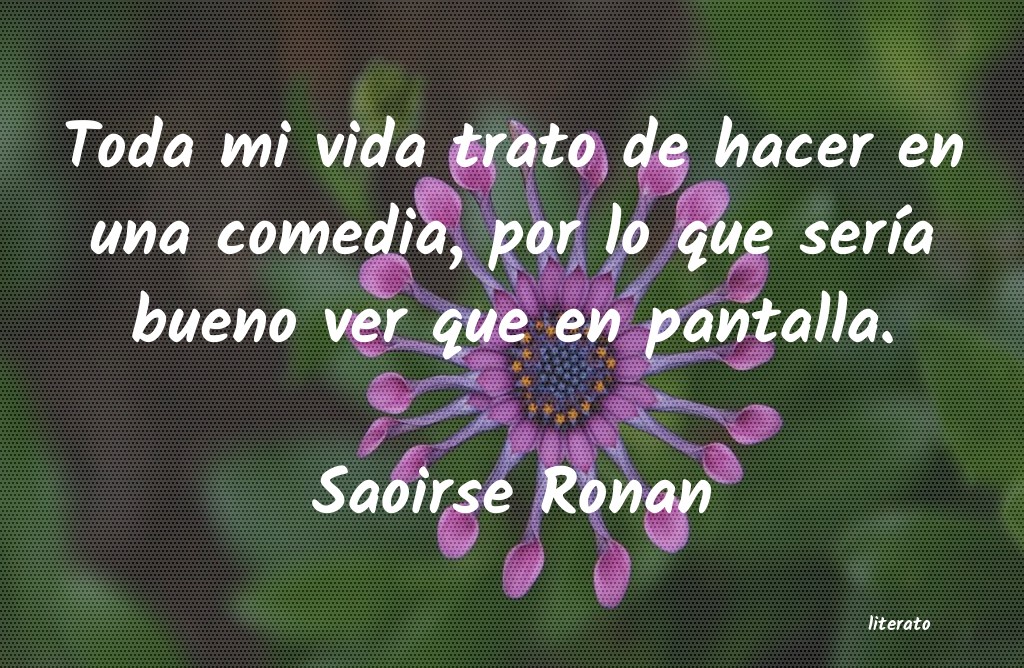 Frases de Saoirse Ronan