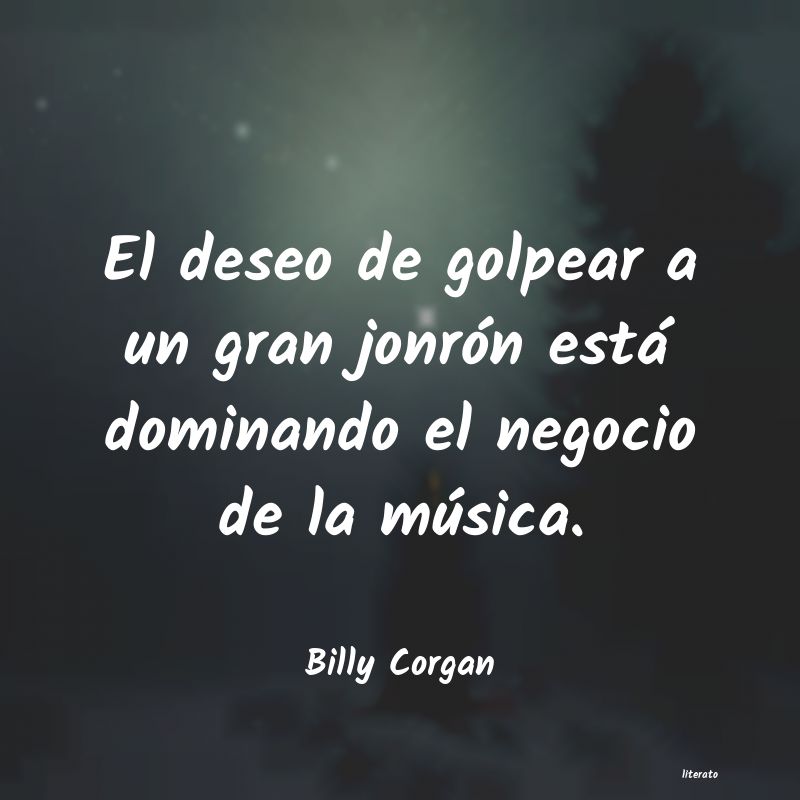 Frases de Billy Corgan