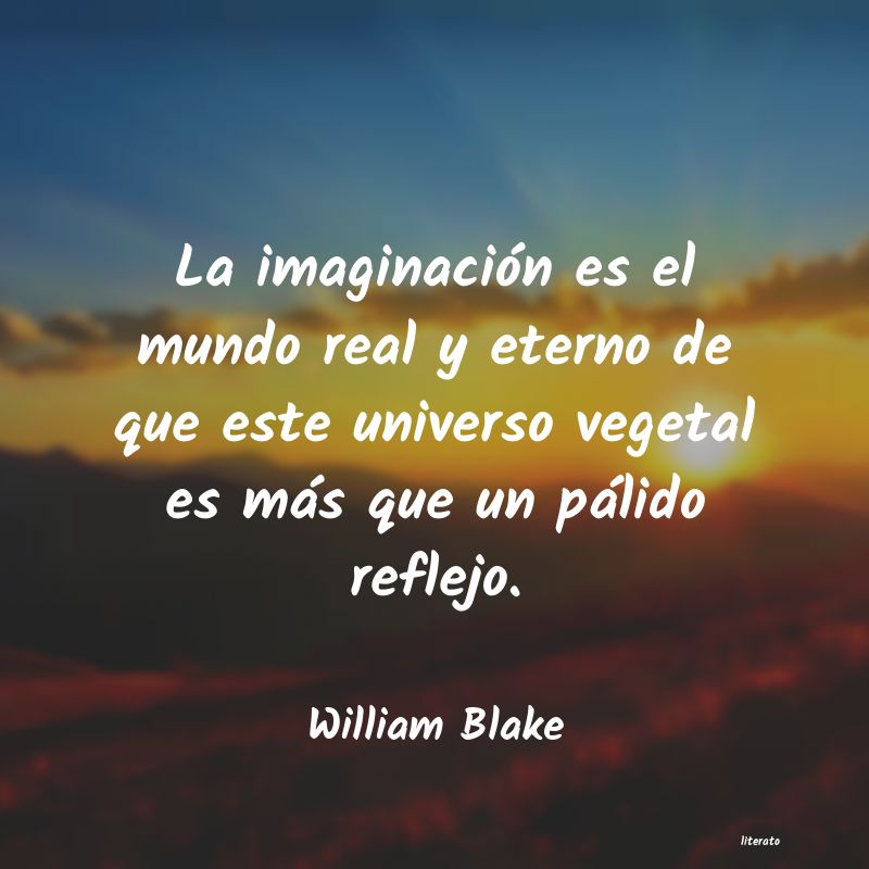 william blake eternidad