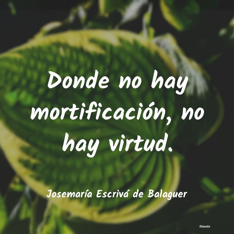 frases de JosemarÃa Escrivá de Balaguer
