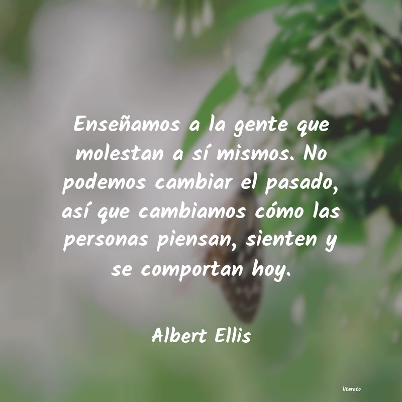 Frases de Albert Ellis