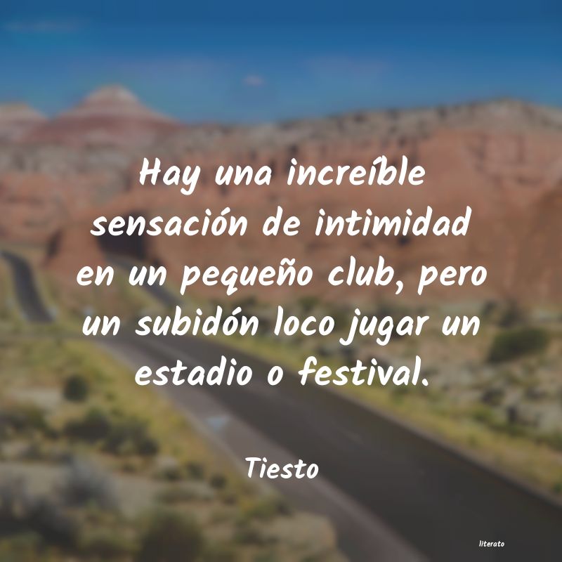 frases de Tiesto