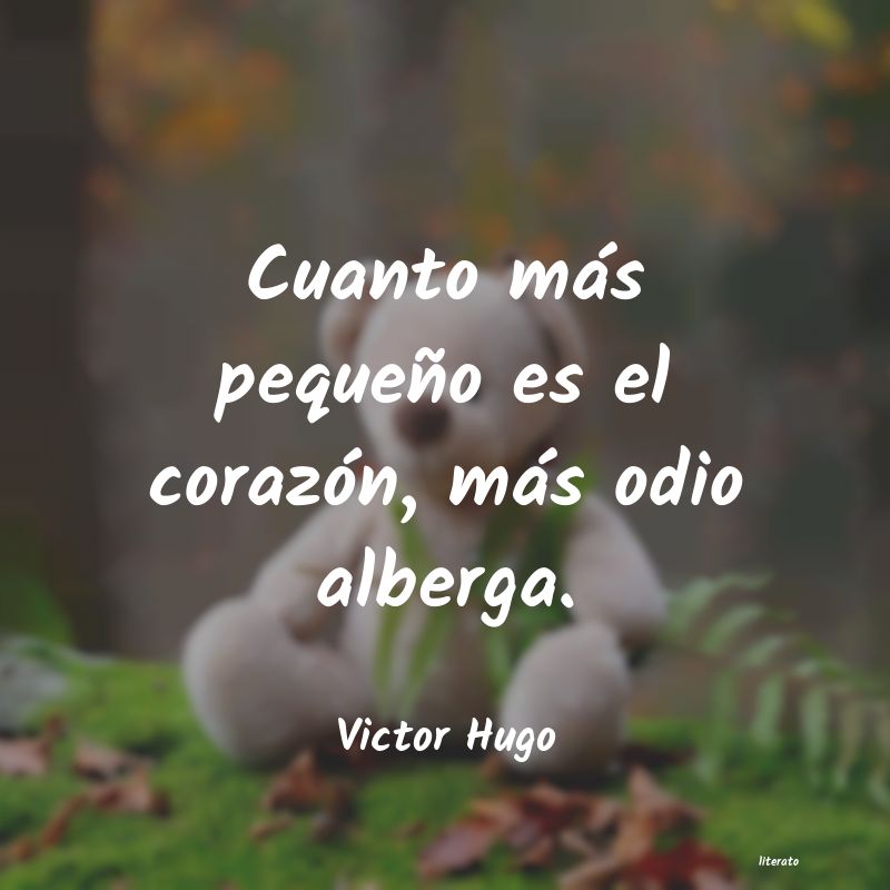 Frases de Victor Hugo