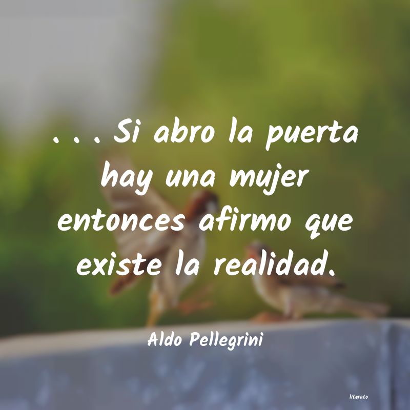 Frases de Aldo Pellegrini