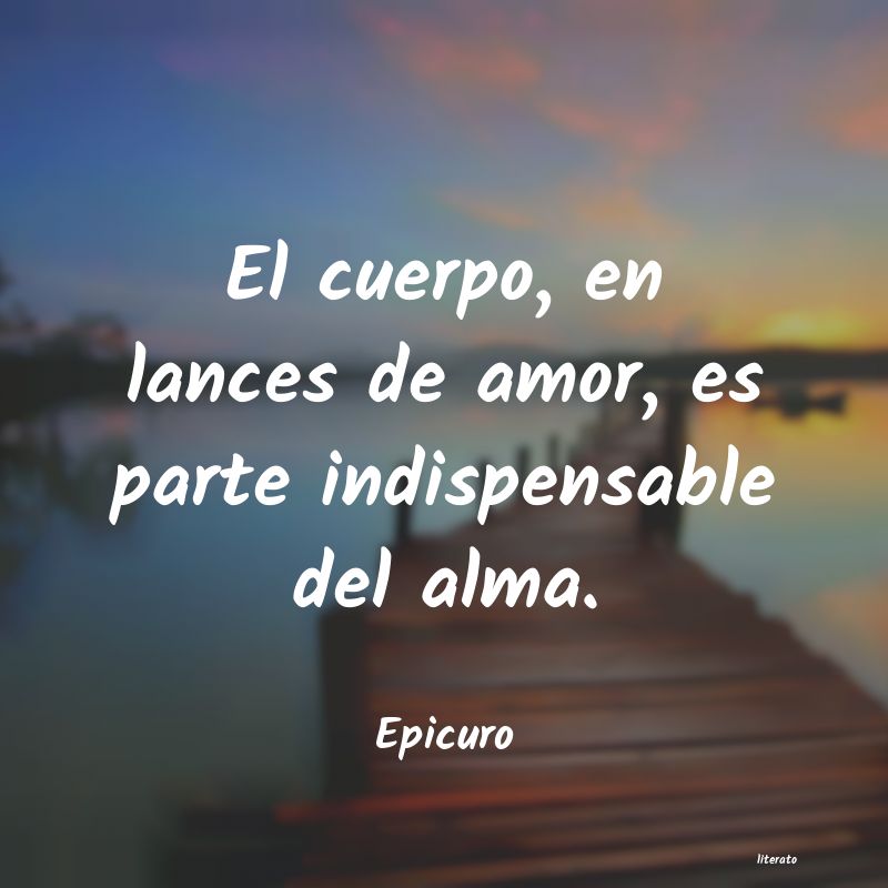 Frases de Epicuro