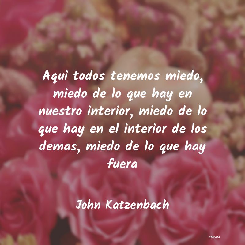 frases de John Katzenbach