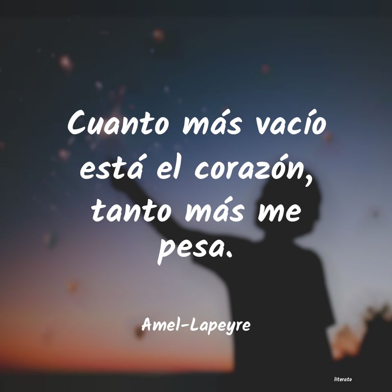 frases de Amel-Lapeyre