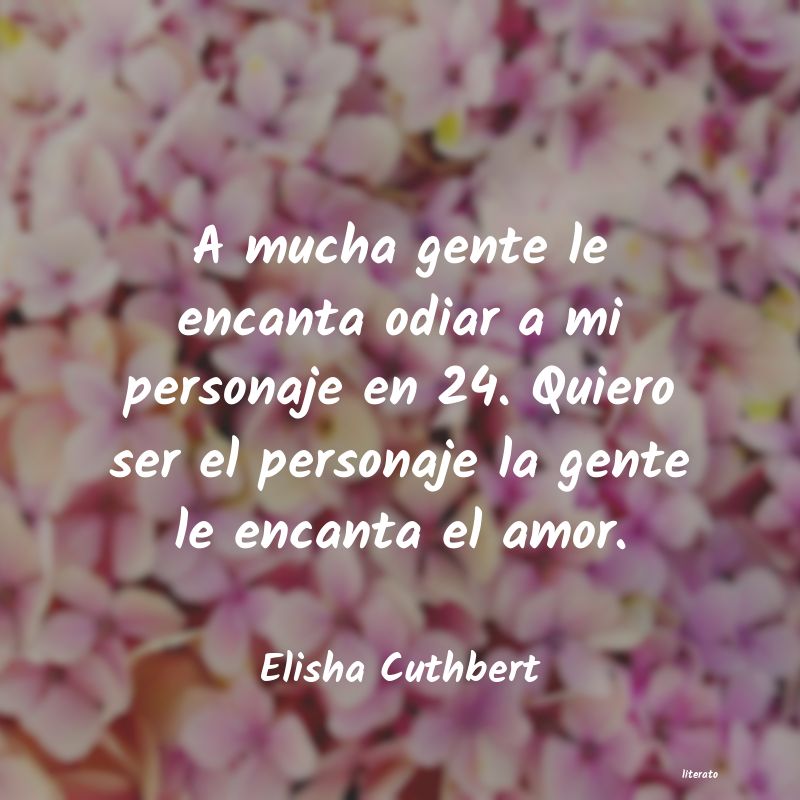 Frases de Elisha Cuthbert