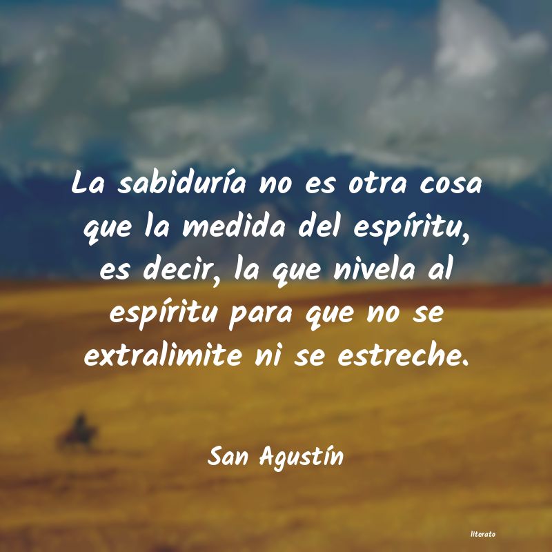 Frases de San Agustín