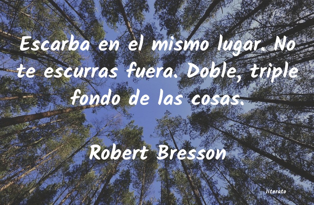 Frases de Robert Bresson