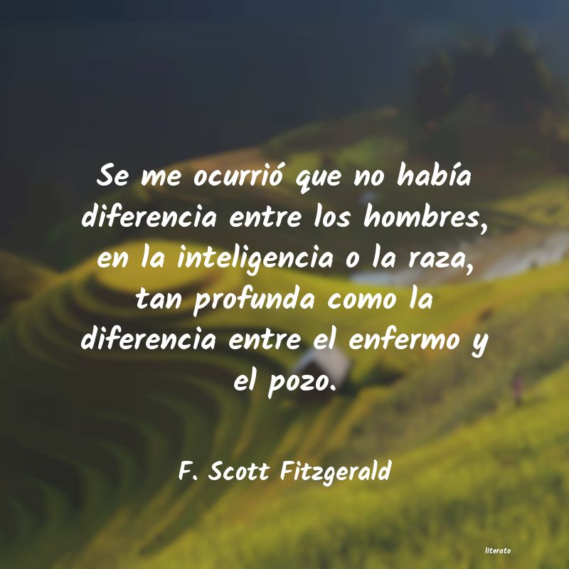 Frases de F. Scott Fitzgerald