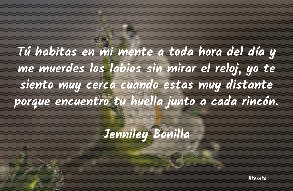 Frases de Jenniley Bonilla