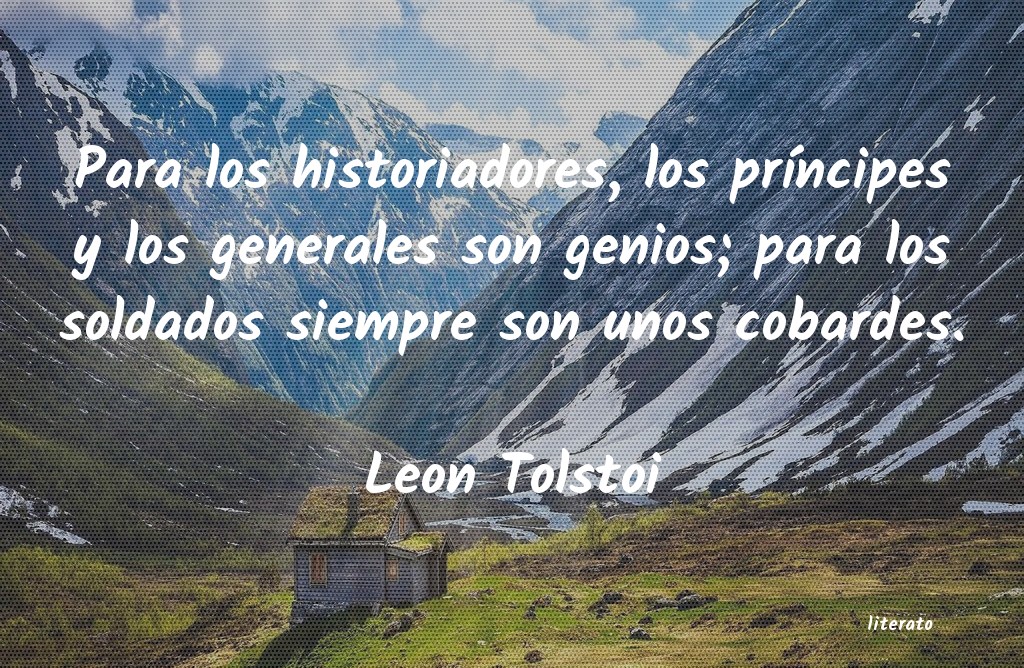 frases de Leon Tolstoi