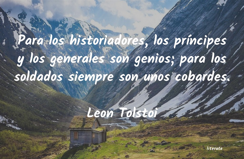 Frases de Leon Tolstoi