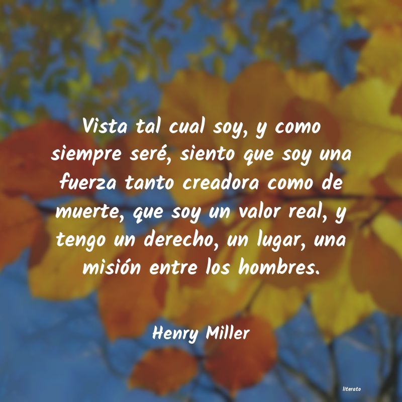 Frases de Henry Miller